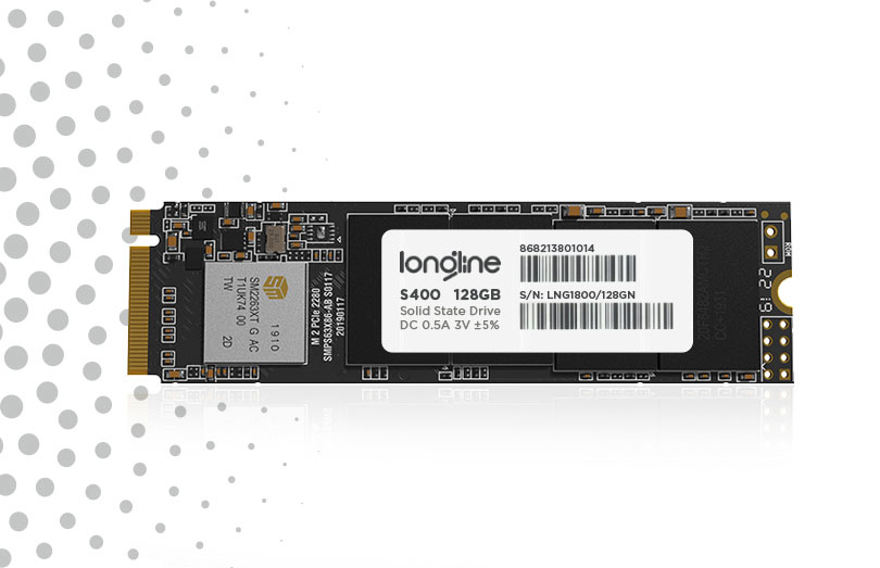 Longline 128GB NVMe M.2 Sata SSD 1800/1800 MB/s LNG1800/128GN